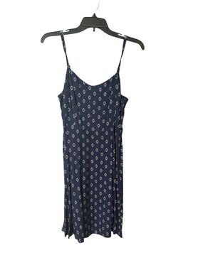 Old Navy Navy Geometric Print Sundress